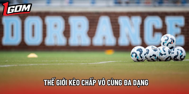 Thế giới kèo chấp vô cùng đa dạng
